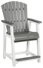 Load image into Gallery viewer, Transville - Gray / White - Barstool (Set of 2)