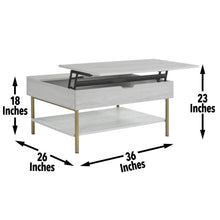 Load image into Gallery viewer, Whitman - Lift-Top Coffee Table - White