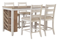 Load image into Gallery viewer, Skempton - White - Rectangular Counter Table With Storage