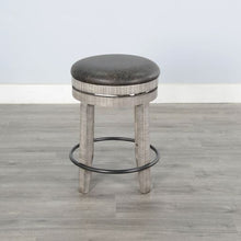 Load image into Gallery viewer, Alpine - Swivel Stool With Cushion Seat