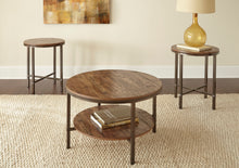 Load image into Gallery viewer, Sedona - Silvershield 3 Piece Occasional Table Set - Brown