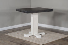 Load image into Gallery viewer, Carriage House - Pub Table - White / Dark Brown