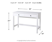 Load image into Gallery viewer, Othello - White - Home Office Small Desk