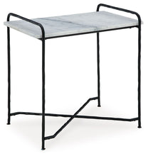 Load image into Gallery viewer, Ashber - White / Black - Accent Table