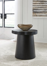 Load image into Gallery viewer, Wimbell - Black - Round End Table