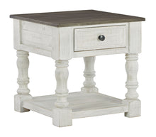 Load image into Gallery viewer, Havalance - White / Gray - Square End Table