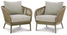 Load image into Gallery viewer, Swiss Valley - Beige - Lounge Chair W/Cushion (Set of 2)