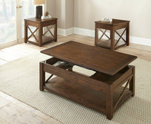 Load image into Gallery viewer, Lenka - 3 Piece Table Set - Brown