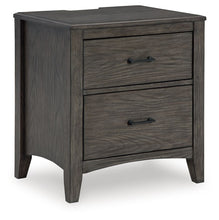 Load image into Gallery viewer, Montillan - Grayish Brown - Two Drawer Night Stand