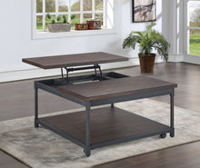 Load image into Gallery viewer, Prescott - Lift-Top Square Cocktail Table - Brown
