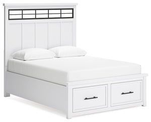 Ashbryn - Panel Storage Bed