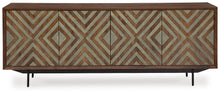 Load image into Gallery viewer, Dreggan - Brown / Gold Finish - Accent Cabinet
