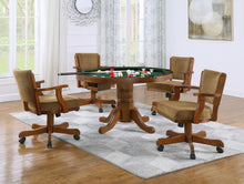 Load image into Gallery viewer, Mitchell - 5-Piece Dining And Game Table Set - Amber