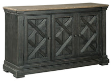 Load image into Gallery viewer, Tyler Creek - Black / Gray - Dining Room Server