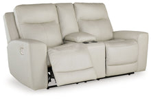 Load image into Gallery viewer, Mindanao - Power Reclining Loveseat With Console /Adj Hdrst