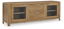 Load image into Gallery viewer, Rencott - Light Brown - Extra Large TV Stand