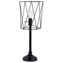 Load image into Gallery viewer, Mayfield - Open Frame Torch Table Lamp - Black