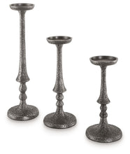 Load image into Gallery viewer, Eravell - Pewter Finish - Candle Holder Set (Set of 3)