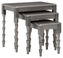 Load image into Gallery viewer, Larkendale - Metallic Gray - Accent Table Set (Set of 3)