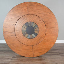 Load image into Gallery viewer, Sedona - 60&quot; Round Table With Lazy Susan - Light Brown