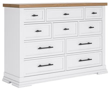 Load image into Gallery viewer, Ashbryn - White / Natural - Dresser