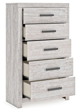 Load image into Gallery viewer, Cayboni - Whitewash - Five Drawer Chest