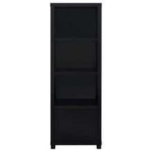Load image into Gallery viewer, Jupiter - 3-Shelf Engineered Wood Media Tower - Black