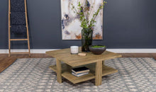 Load image into Gallery viewer, Dawn - Square Engineered Wood Coffee Table - Mango Brown