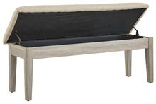 Load image into Gallery viewer, Parellen - Beige / Gray - Upholstered Storage Bench