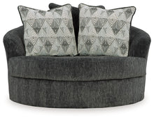 Load image into Gallery viewer, Biddeford - Shadow - Oversized Swivel Accent Chair