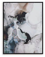 Load image into Gallery viewer, Mellrey - Black / White / Gray - Wall Art