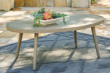 Load image into Gallery viewer, Swiss Valley - Beige - Oval Cocktail Table