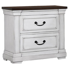 Load image into Gallery viewer, Hillcrest - 2-Drawer Nightstand - Distressed White