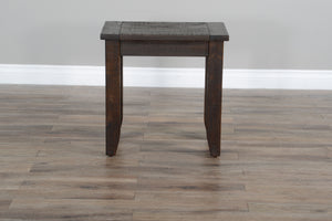 Homestead - Chair Side Table - Dark Brown