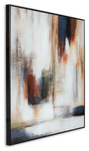 Load image into Gallery viewer, Pigeonford - White / Teal / Gold - Wall Art