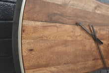 Load image into Gallery viewer, Panchali - Brown / Silver Finish - Wall Clock