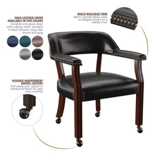 Load image into Gallery viewer, Tournament - Arm Chair With Casters