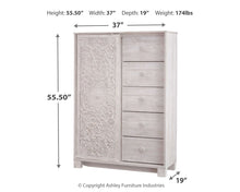 Load image into Gallery viewer, Paxberry - Whitewash - Dressing Chest