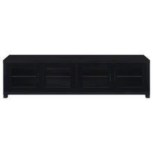 Load image into Gallery viewer, Jupiter - 4 Door Engineered Wood TV Stand - Black
