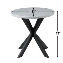 Load image into Gallery viewer, Keyla - 3 Piece Faux Marble Table Set - Gray