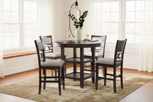 Load image into Gallery viewer, Langwest - Brown - Dining Room Counter Table Set (Set of 5)