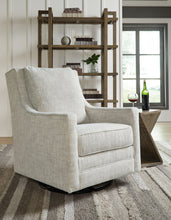 Load image into Gallery viewer, Kambria - Fog - Swivel Glider Accent Chair