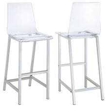Load image into Gallery viewer, Juelia - Chrome Stools (Set of 2)