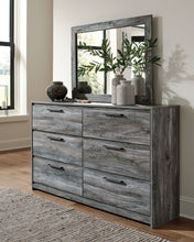 Load image into Gallery viewer, Baystorm - Gray - Dresser, Dark Gray Mirror