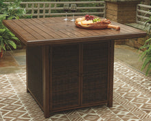 Load image into Gallery viewer, Paradise - Medium Brown - Square Bar Table W/Fire Pit