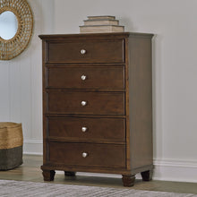 Load image into Gallery viewer, Danabrin - Brown - Five Drawer Chest