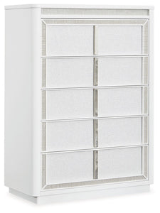 Chalanna - White - Five Drawer Chest