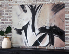 Load image into Gallery viewer, Braidage - Brown / Black / White - Wall Art