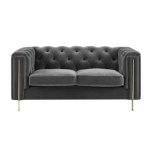 Load image into Gallery viewer, Charlene - Velvet Loveseat