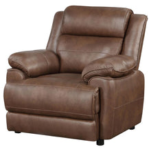 Load image into Gallery viewer, Ellington - Upholstered Padded Arm Accent Chair - Dark Brown